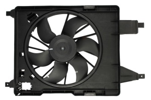Ventilator radiator (cu carcasa) potrivit MERCEDES CITAN MIXTO (DOUBLE CABIN), CITAN (MPV), CITAN/MINIVAN (W415); RENAULT CLIO II, CLIO II/HATCHBACK, GRAND SCENIC II, KANGOO 1.0-Electric 08.95- - Img 1