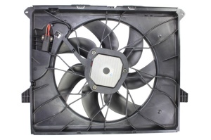 Ventilator radiator (cu carcasa) potrivit MERCEDES M (W164), R (W251, V251) 3.0-5.5 02.05-12.14 - Img 2