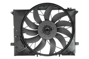 Ventilator radiator (cu carcasa) potrivit MERCEDES S (C215), S (W220), SL (R129), SL (R230) 2.8-6.2 10.98-01.12 - Img 1