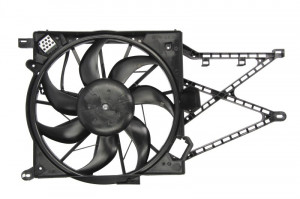 Ventilator radiator (cu carcasa) potrivit OPEL ASTRA G, ASTRA G/KOMBI, ZAFIRA A 1.4-2.2D 02.98-12.09 - Img 1