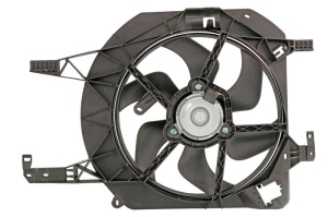 Ventilator radiator (cu carcasa) potrivit OPEL VIVARO A; RENAULT TRAFIC II 1.9D-2.5D 02.01- - Img 2