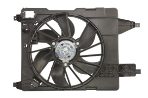 Ventilator radiator (cu carcasa) potrivit RENAULT CLIO II, CLIO II/HATCHBACK, KANGOO, KANGOO BE BOP, KANGOO EXPRESS, KANGOO II, MEGANE I, MEGANE I CLASSIC, MEGANE I COACH 1.0-Electric 08.95- - Img 2