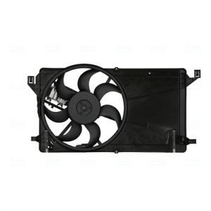 Ventilator radiator (cu carcasa) potrivit VOLVO C30, C70 II, S40 II, V50; FORD C-MAX, FOCUS C-MAX, FOCUS II, FOCUS II/KOMBI 1.6D-Electric 10.03-06.13 - Img 1