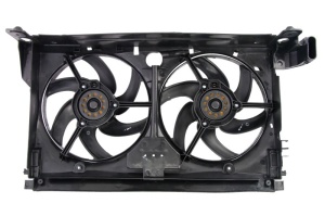 Ventilator radiator Dreapta (cu carcasa) potrivit CITROEN BERLINGO, BERLINGO/MINIVAN, XSARA, XSARA/HATCHBACK, XSARA/KOMBI; PEUGEOT 406, PARTNER, PARTNER/MINIVAN 1.6-2.1D 11.95-12.15 - Img 2