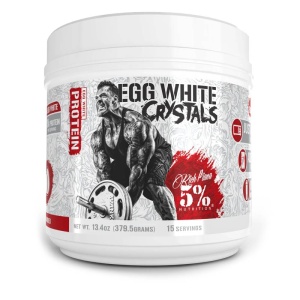 Egg White Crystals, pudra, 379g, 5% Rich Piana, Pudra proteica din albus de ou