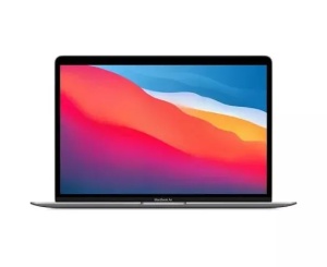 Laptop APPLE MacBook Air MGN63LL/A, 13.3" 2.5K, Apple M1, 8GB RAM, SSD 256GB, macOS, Grey