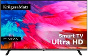 Televizor LED Kruger Matz 126 cm KM0250UHD-SA Ultra HD 4K Smart TV Vidaa TV WiFi CI+