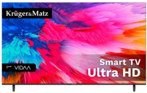 Televizor LED Kruger&Matz 139 cm (55") KM0255UHD-V2 Ultra HD 4K Smart TV WiFi CI+
