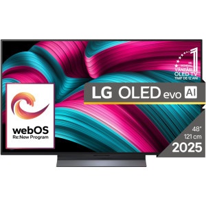 Televizor LED LG Smart TV OLED48C52LA Seria evo AI C5 121cm 4K UHD HDR