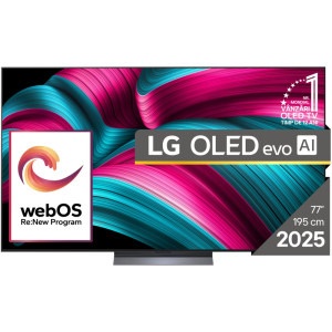 Televizor LED LG Smart TV OLED77C52LA Seria evo AI C5 195cm 4K UHD HDR