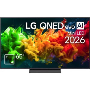 Televizor LED LG Smart TV QNED MiniLED 65QNED8EB3B Seria QNED8E evo AI 164cm 4K UHD HDR