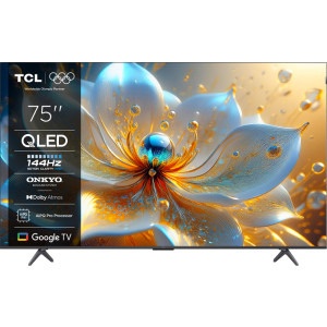 Televizor LED TCL Smart TV QLED 75T8C Seria T8C 189cm 4K UHD HDR