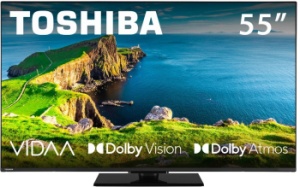 Televizor LED Toshiba 139 cm (55") 55UV3F63DG Ultra HD 4K Smart TV WiFi CI+