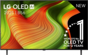 Televizor OLED LG Smart OLED55B53LA Seria AI B5 55 inch Ultra HD 4K Black