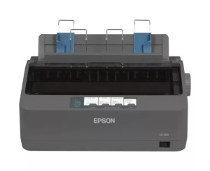 Imprimanta Inkjet EPSON LQ-350, Monocrom, Matriciala, A4, USB/RS-232/Bidirecţional paralel, Negru