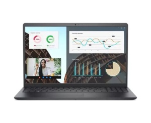 Laptop DELL Vostro 3530, 15.6" Full HD 120 Hz, Intel® Core™ i5-1334U, 16GB RAM, SSD 512 GB, Intel Iris Xe Graphics, Ubuntu Linux, Carbon Black