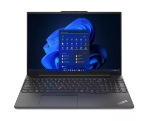 Laptop LENOVO ThinkPad E16 Gen 1 21JQS6UP00, 16" WUXGA, Intel® Core™ i7-1355U, 32GB RAM, SSD 1TB, nVidia GeForce MX550 2GB GDDR6, Windows 11 Pro, Graphite Black