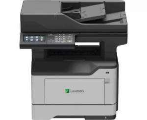 Multifunctional Laser LEXMARK MX521ADE, Monocrom, A4, LAN/USB, Duplex, Gri/Negru