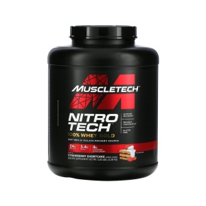 Nitro Tech Whey Gold 2,27kg, pudra, MuscleTech, Amestec proteic