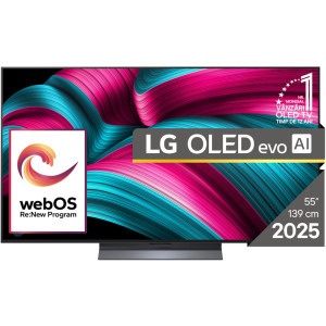 Televizor LED LG Smart TV OLED55C52LA Seria evo AI C5 139cm 4K UHD HDR