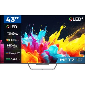 Televizor LED Metz Smart TV QLED 43MQE7600 Seria MQE7600 108cm 4K UHD HDR
