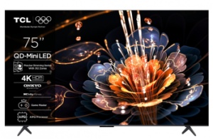 Televizor Mini LED TCL 190 cm 75 75C61KS Ultra HD 4K Smart TV CI+