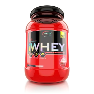 iWHEY® 900g, pudra, Genius Nutrition, Proteina din zer concentrat