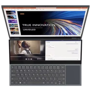 Laptop 16" + 14" Dual Screen Alfa DS16, 512GB SSD, 16 GB RAM DDR4, i7-9750H 6 cores, UHD Graphics, Windows 11
