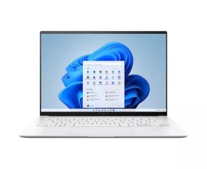 Laptop ASUS Zenbook S 14 OLED UX5406SA-PZ278X, 14" 3K 120Hz, Intel® Core™ Ultra 7 258V, 32GB RAM, SSD 1TB, Intel Arc 140V Graphics, Windows 11 Pro, Scandinavian White