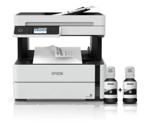 Multifunctional Inkjet monocrom EPSON EcoTank M3170, Duplex, ADF, Wireless, Retea, A4, alb