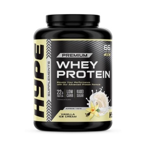 Proteina de zer Premium, pudra, 2kg, Hype Supplements