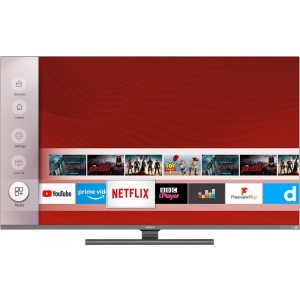 Televizor LED Horizon Smart TV QLED 65HQ9730U/B Seria HQ9730U/B 164cm gri-negru 4K UHD HDR