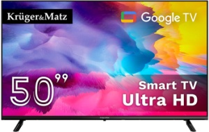 Televizor Smart Kruger Matz 50 inch Ultra HD Google TV