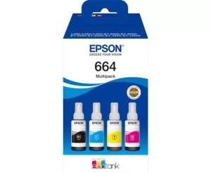 Cerneala EPSON EcoTank 664 Multipack C13T66464A