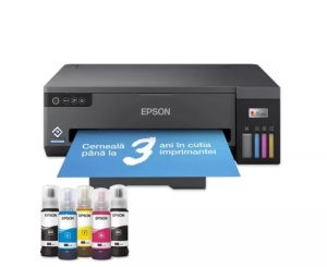 Imprimanta Inkjet EPSON EcoTank L11050, Color, A3, USB/Wi-Fi, Negru
