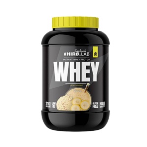 Instant Whey Protein pudra, 2kg, Hiro Lab, Concentrat proteic din zer pentru crestere masa musculara