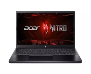 Laptop gaming ACER Nitro V 15 NH.QNCEX.00G, 15.6" Full HD 144Hz, Intel® Core™ i5-13420H, 16GB RAM, SSD 512GB, nVidia GeForce RTX 3050 6GB GDDR6, Fara sistem de operare, Obsidian Black