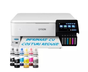 Multifunctional inkjet color EPSON L8160, CISS, A4, USB, LAN, Wi-Fi, alb
