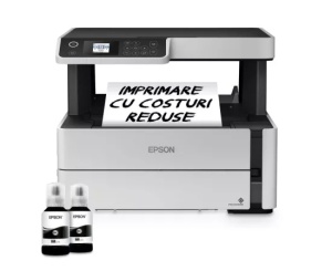 Multifunctional Inkjet EPSON EcoTank M2170, Alb-Negru, A4, USB, Wireless, LAN, Duplex automat, Tava 100 coli