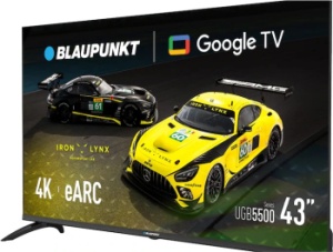 Televizor Blaupunkt LED 43UGB5500S 109 cm Smart Google TV 4K Ultra HD Clasa G