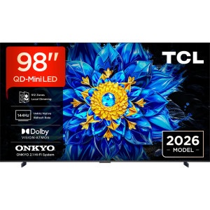 Televizor LED TCL Smart TV QD-MiniLED 98P8L Seria P8L 248cm 4K UHD HDR