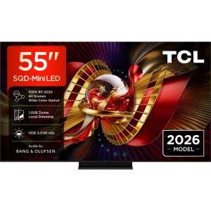 Televizor LED TCL Smart TV SQD-MiniLed 55C8L Seria C8L 139cm 4K UHD HDR