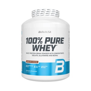 100% Pure Whey 2,27kg, pudra, Biotech USA, Concentrat si izolat proteic din zer