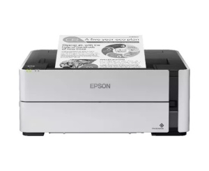 Imprimanta Inkjet EPSON M1180, Monocrom, A4, Duplex, USB/LAN/Wi-Fi, Alb
