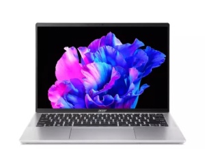 Laptop ACER Swift Go 14 SFG14-72 NX.KP0EX.003, 14" 2.8K OLED, Intel® Core™ Ultra 5 125H, 16GB RAM, SSD 512GB, Intel Arc, Windows 11 Home, Pure Silver