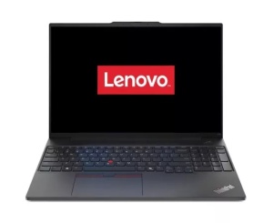 Laptop LENOVO ThinkPad E16 Gen 2 21M5002PRI, 16" WUXGA, AMD® Ryzen™ 7 7735HS, 16GB RAM, SSD 512GB, AMD Radeon 680M Graphics, Fara sistem de operare, Black