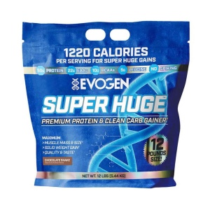 Super Huge 5,44kg, pudra, Evogen, Mix pentru crestere masa musculara