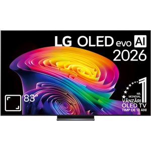 Televizor LED LG Smart TV OLED83C6ELB Seria evo AI C6 210cm 4K UHD HDR