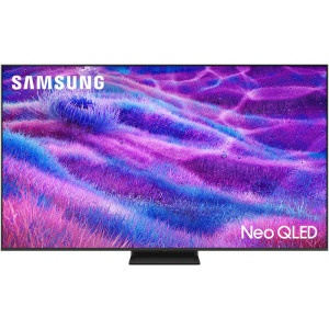 Televizor LED Samsung Smart TV Neo QLED QE75QN80F Seria QN80F 189cm argintiu-negru 4K UHD HDR