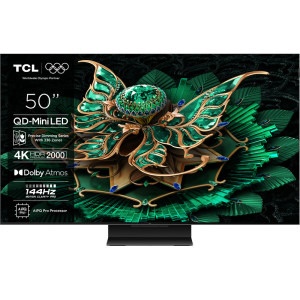 Televizor LED TCL Smart TV QD-MiniLED 50C7K Seria C7K 126cm 4K UHD HDR
